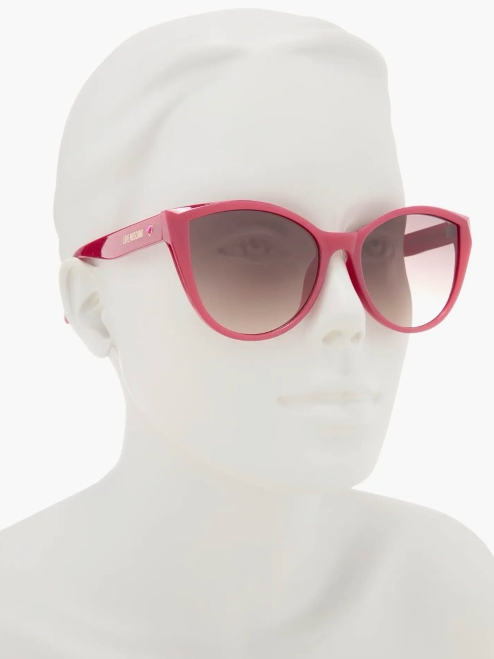 Love Moschino 54mm Cat Eye Sunglasses NIB
